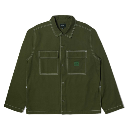 HUF MASON SHACKET HUNTER GREEN L