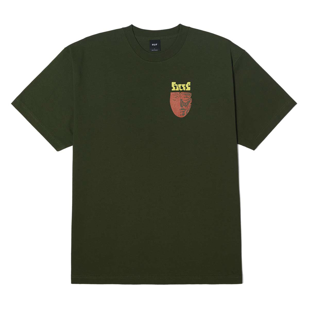HUF RHYTHMS T-SHIRT HUNTER GREEN M