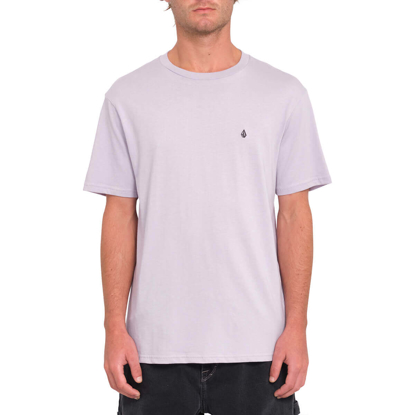 VOLCOM STONE BLANKS BSC T-SHIRT LIGHT PURPLE M