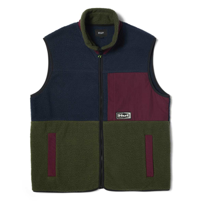 HUF SONOMA HIGH PILE VEST MULTI L