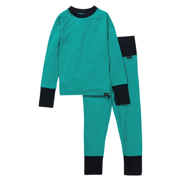 BURTON KIDS' AND TODDLERS' MERINO WOOL SET REGAL TEAL 4T
