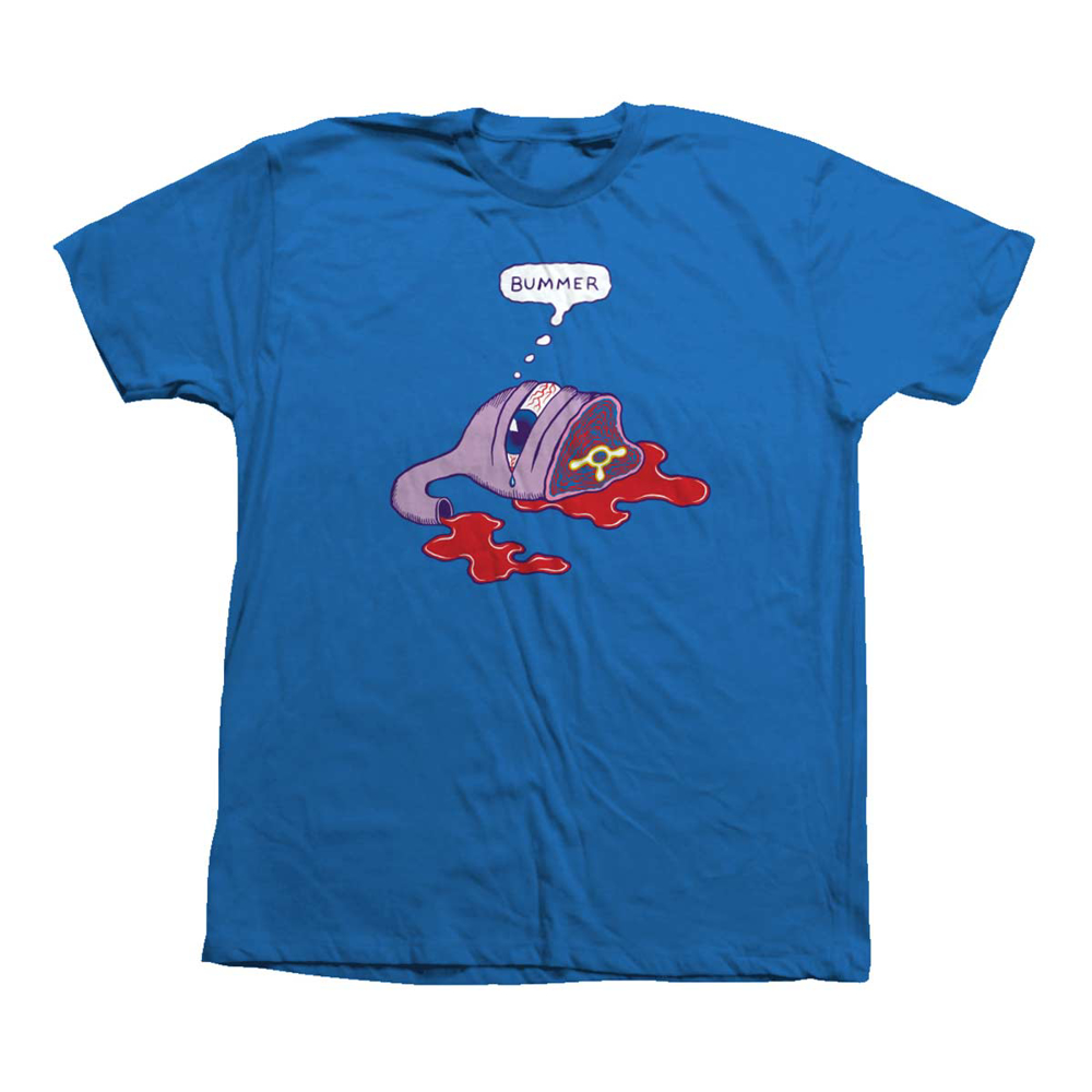 TOY MACHINE BUMMER T-SHIRT ROYAL M