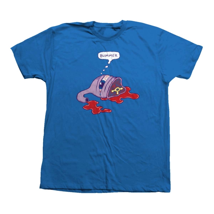 TOY MACHINE BUMMER T-SHIRT ROYAL XL