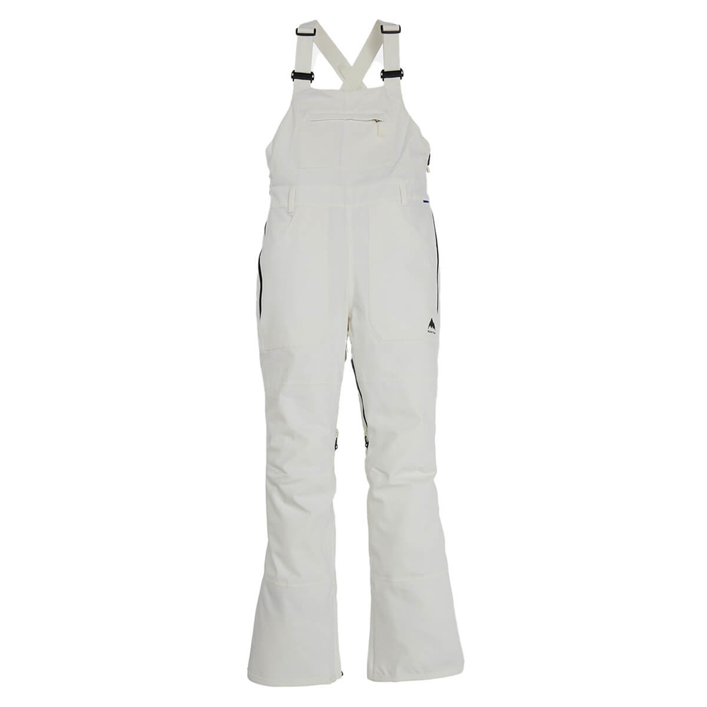 BURTON AVALON STRETCH BIB PANTS STOUT WHITE M