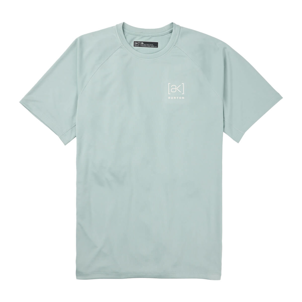 BURTON [AK] HELIUM GRID SHORT SLEEVE T-SHIRT PETROL GREEN XL