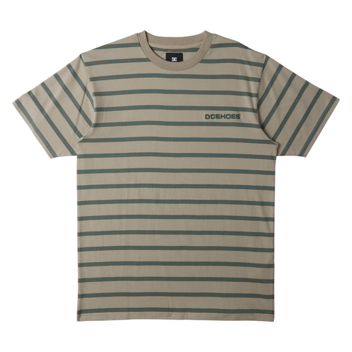 DC UPSTATE STRIPE TEE SILVER LINING UPSTATE STRIPE L