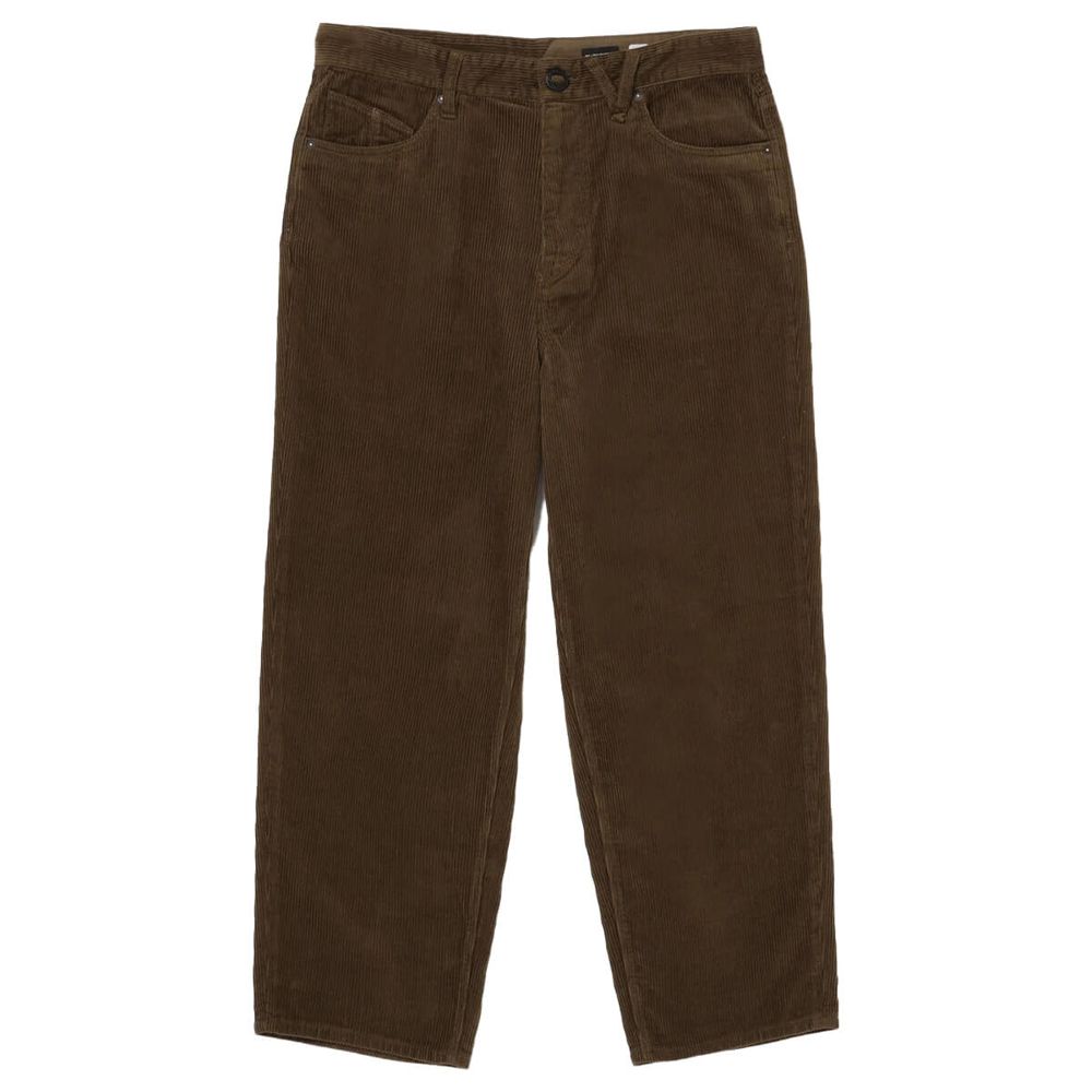 VOLCOM BILLOW TAPERED CORD PANT WREN 34