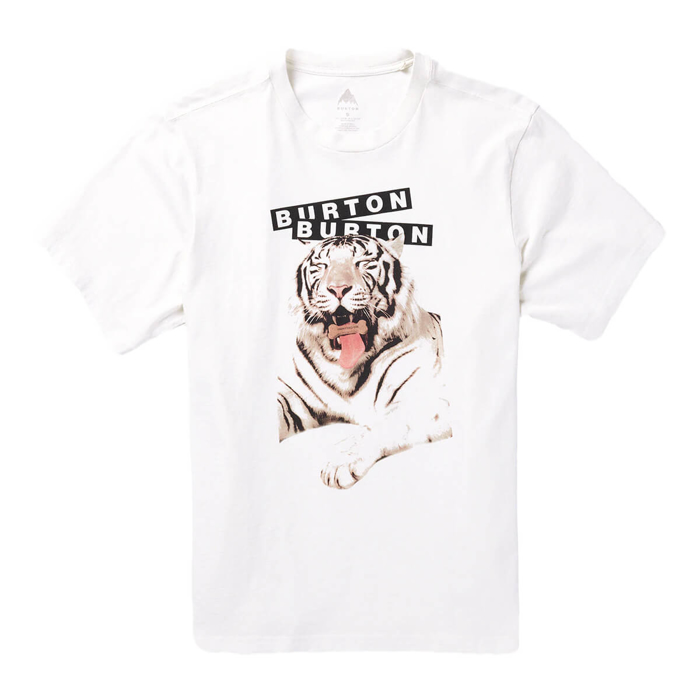 BURTON PROCESS SHORT SLEEVE T-SHIRT STOUT WHITE M