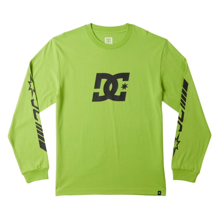 DC DRIVERS CLUB HLS LIME GREEN M