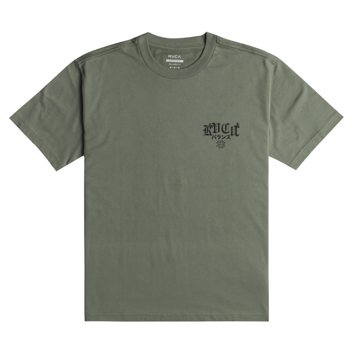 RVCA SHIBUYA STATION SS TEE JADE M