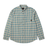 HUF MODAL L/S PLAID SHIRT PUTTY L
