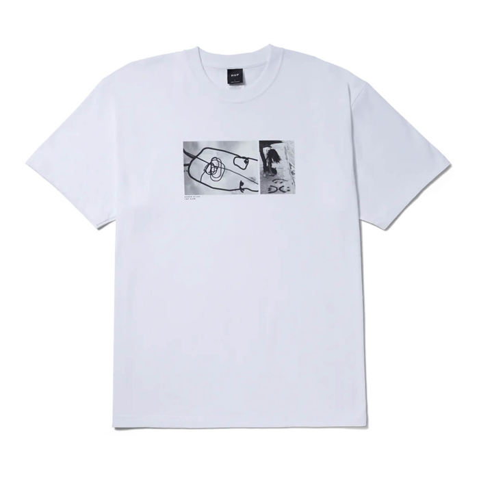 HUF MASON PHOTOS T-SHIRT WHITE L