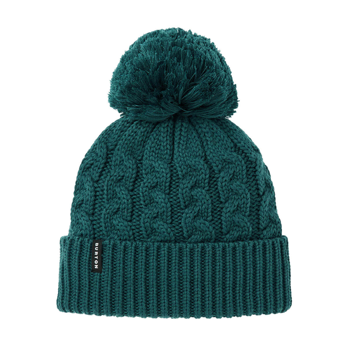 BURTON FLEECE LINED ZIPPY BEANIE DEEP EMERALD UNI