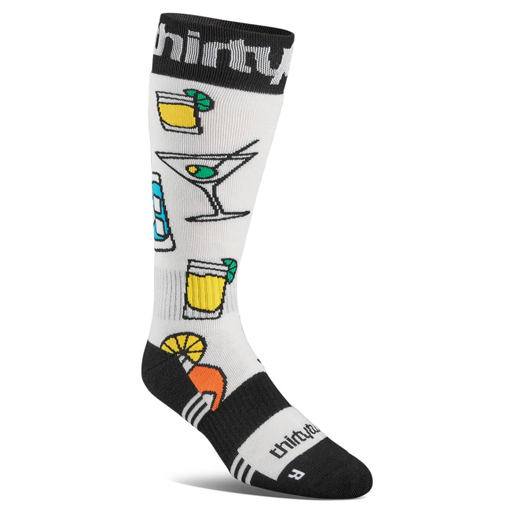 32 DOUBLE SOCK WHITE S/M