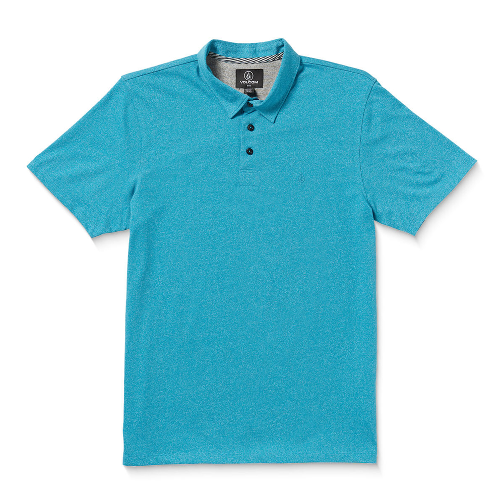 VOLCOM WOWZER POLO BAY BLUE L