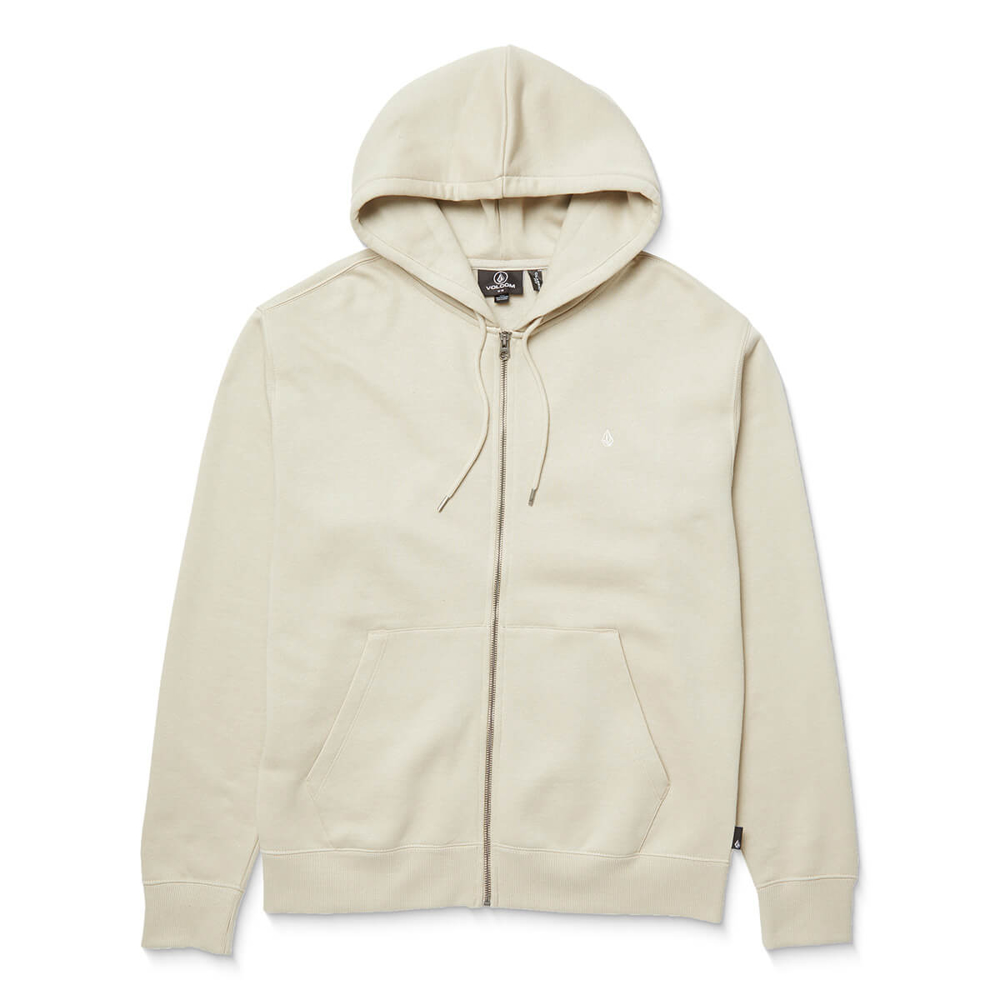 VOLCOM SINGLE STONE ZIP LIGHT KHAKI M