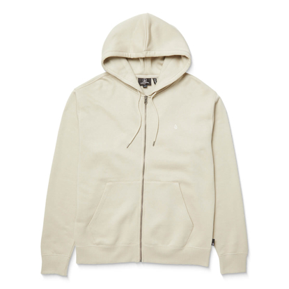 VOLCOM SINGLE STONE ZIP LIGHT KHAKI M