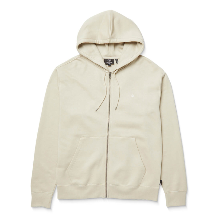 VOLCOM SINGLE STONE ZIP LIGHT KHAKI M