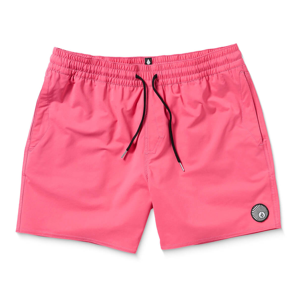 VOLCOM LIDO SOLID TRUNK 16" NEON PINK S