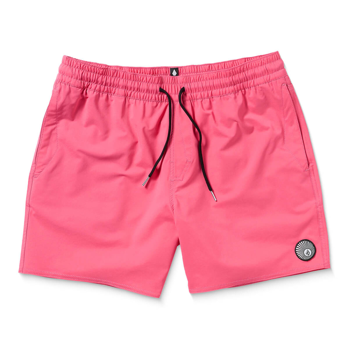 VOLCOM LIDO SOLID TRUNK 16" NEON PINK S