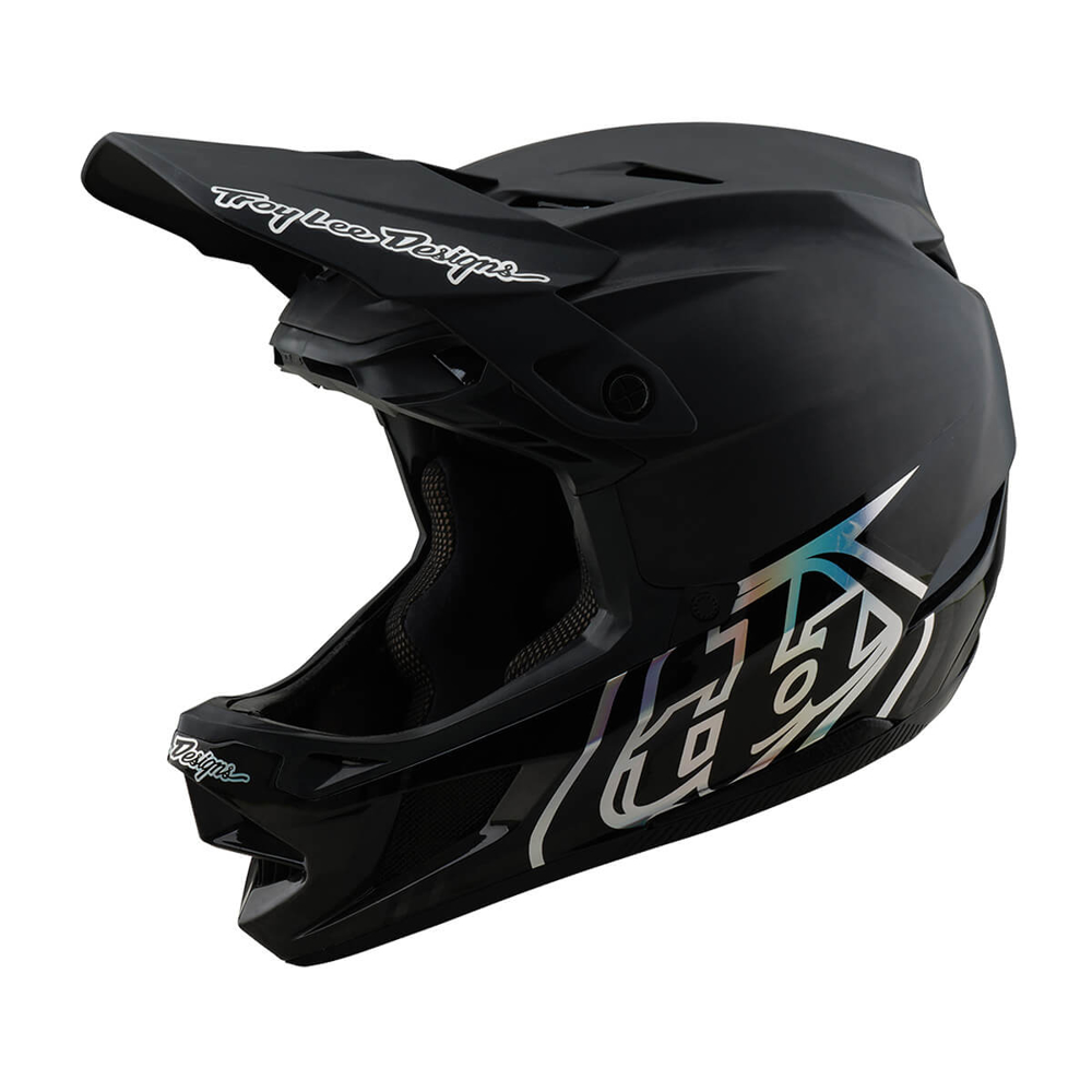 TROY LEE DESIGNS D4 CARBON HELMET STEALTH BLACK M
