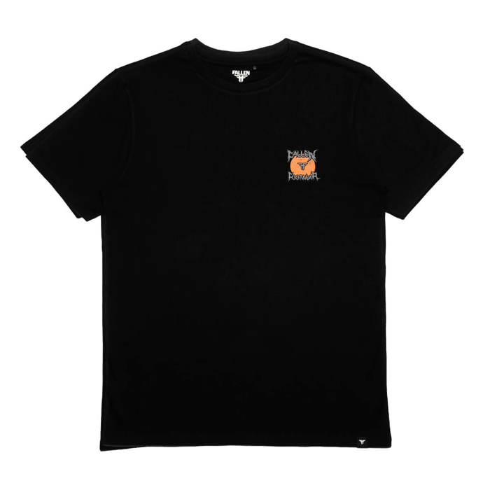 FALLEN DARK RAVEN T-SHIRT BLACK/WHITE L