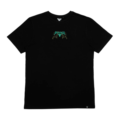 FALLEN WIZARD T-SHIRT BLACK/PURPLE XL