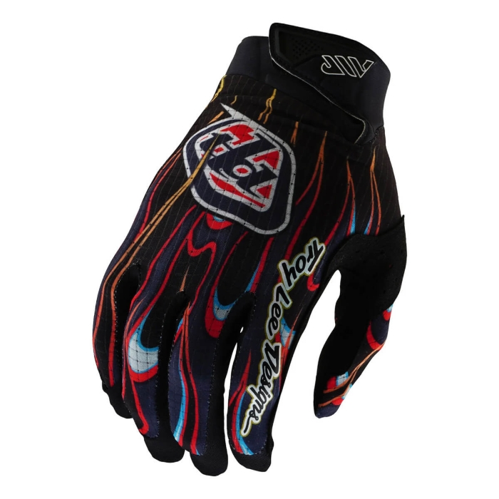 TROY LEE DESIGNS AIR GLOVE TORCHED BLACK / RED XL