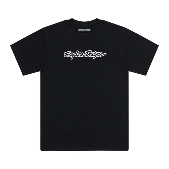 TROY LEE DESIGNS SIGNATURE T-SHIRT SIGNATURE BLACK S