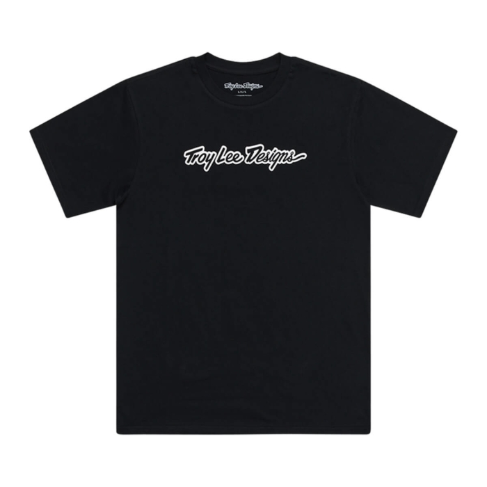 TROY LEE DESIGNS SIGNATURE T-SHIRT SIGNATURE BLACK XL