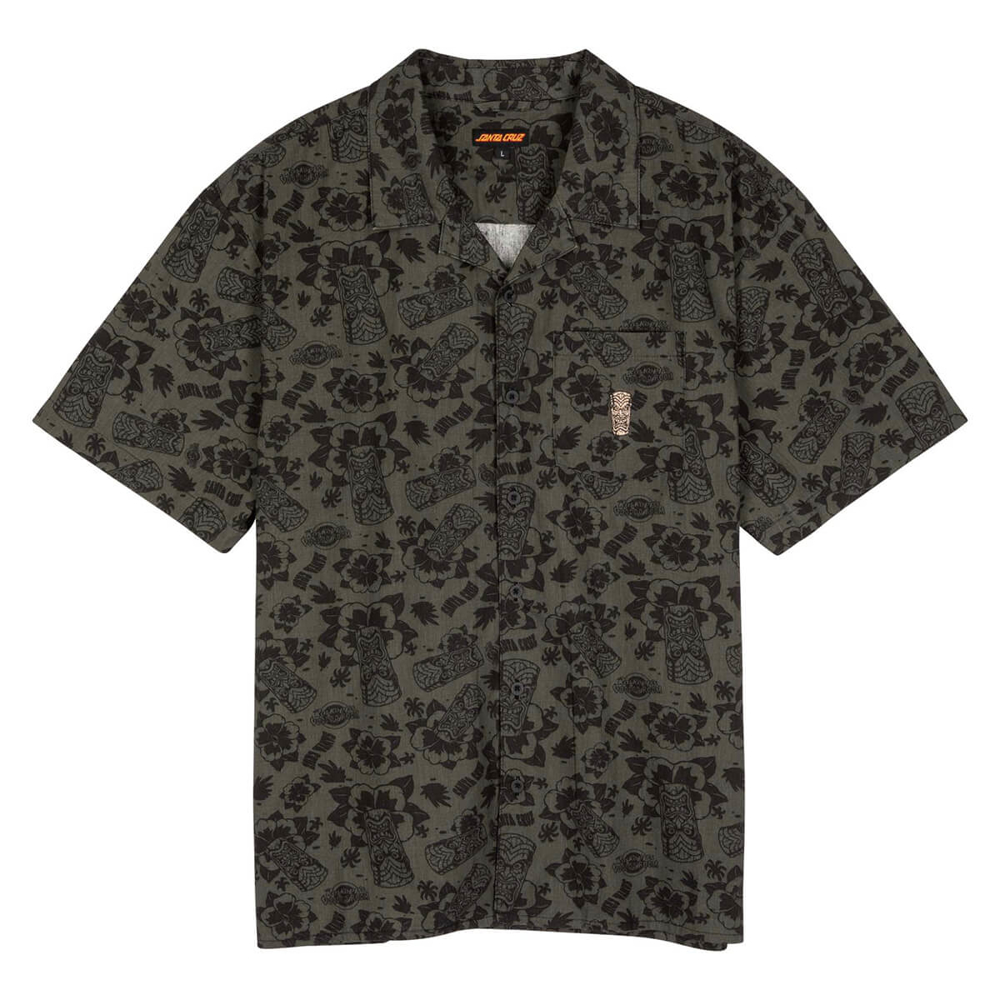 SANTA CRUZ ROSKOPP VOODOO ROOM SHIRT BLACK L