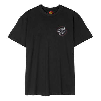 SANTA CRUZ WOOTEN DUO T-SHIRT BLACK XXL