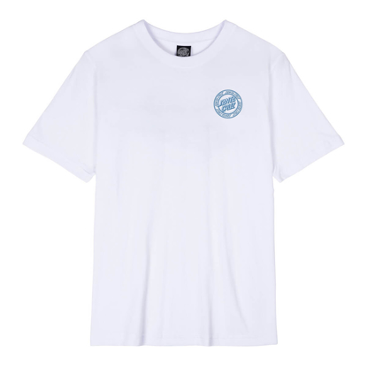 SANTA CRUZ CHECK OUTLINE RINGED DOT WHITE 10