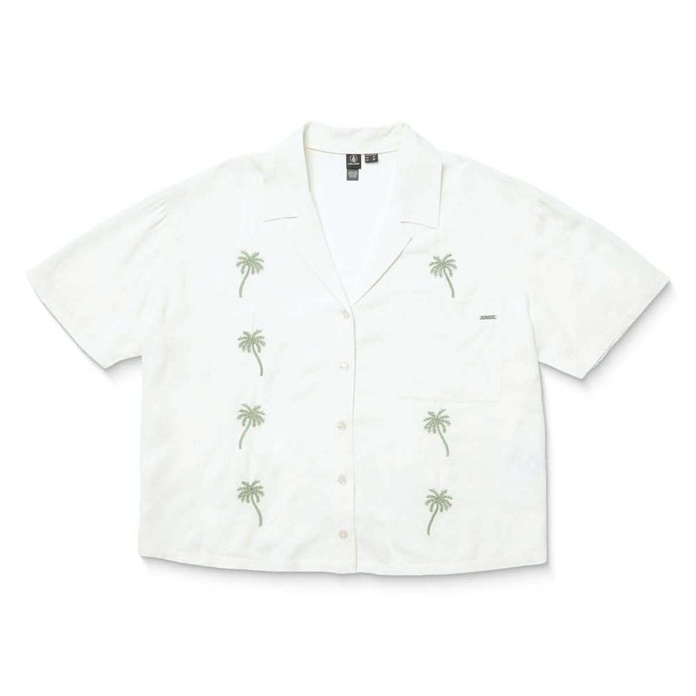 VOLCOM SUN STUNNER SHIRT BONE S