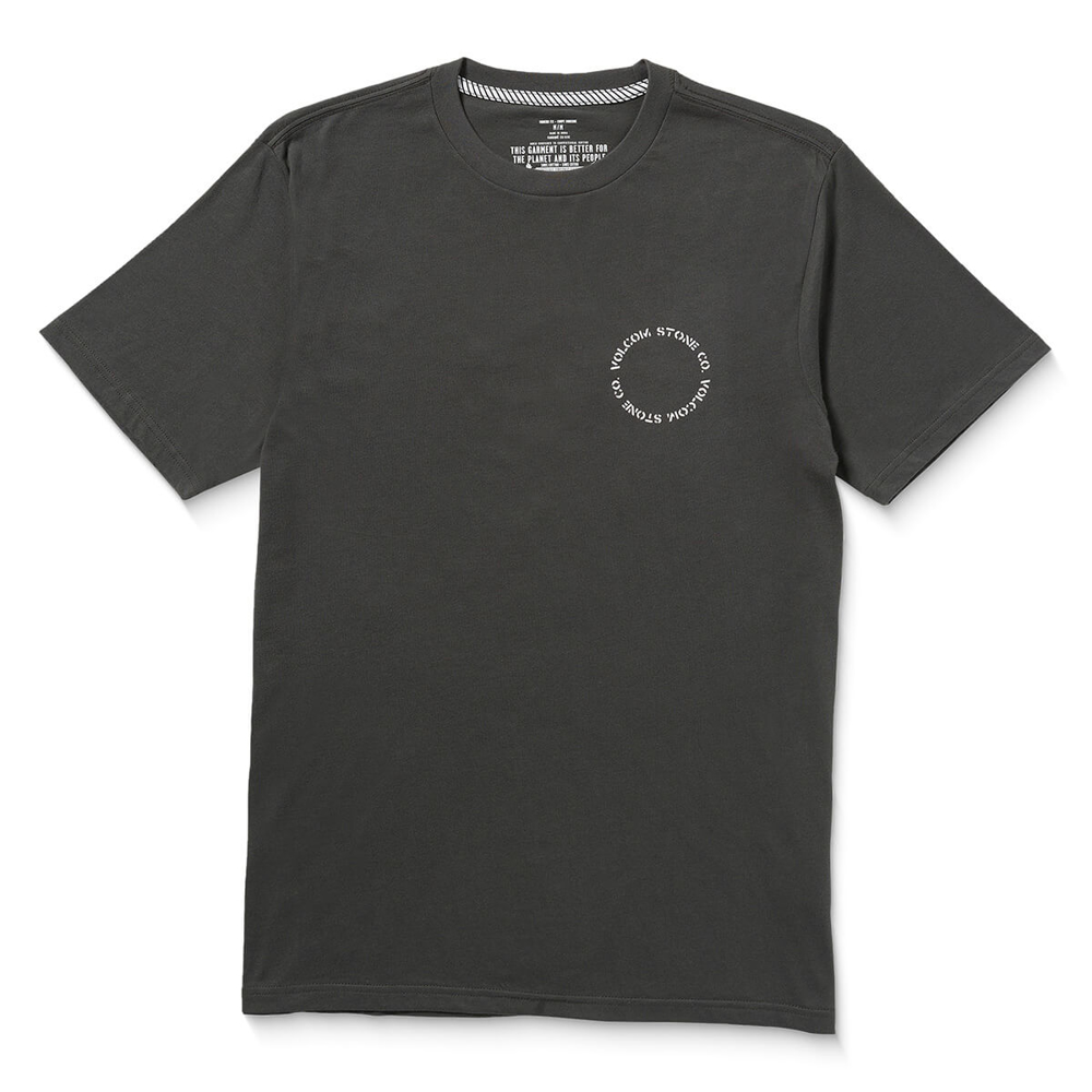 VOLCOM JAM PLANET T-SHIRT STEALTH S