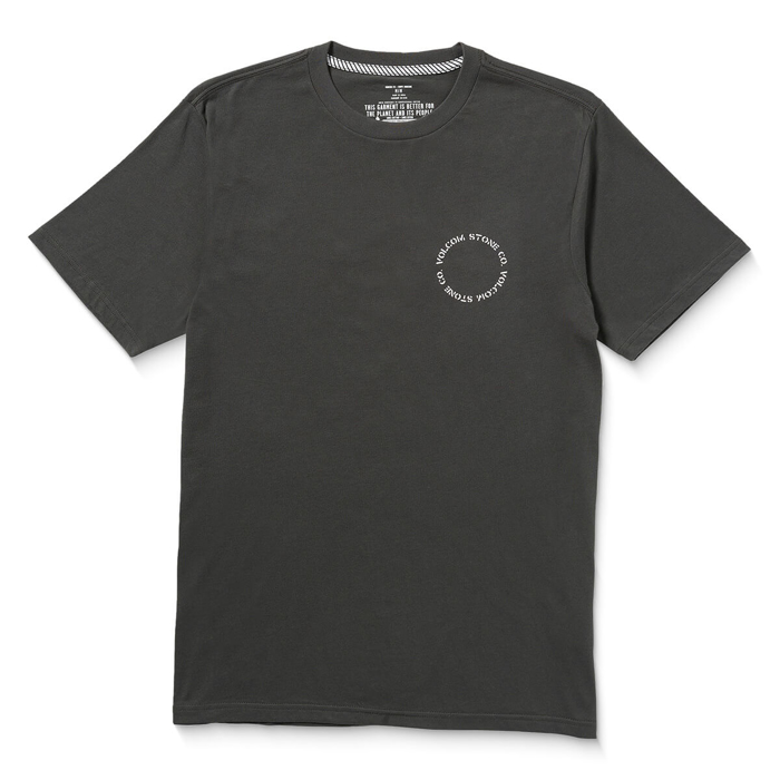 VOLCOM JAM PLANET T-SHIRT STEALTH S