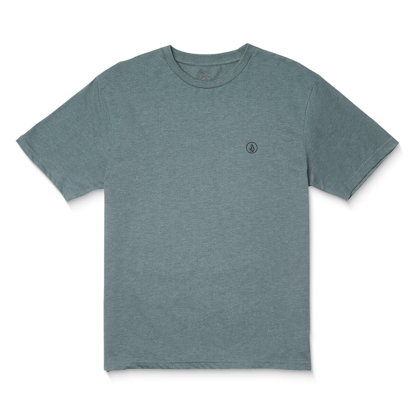 VOLCOM CIRCLE BLANKS HTH T-SHIRT DARK SLATE M