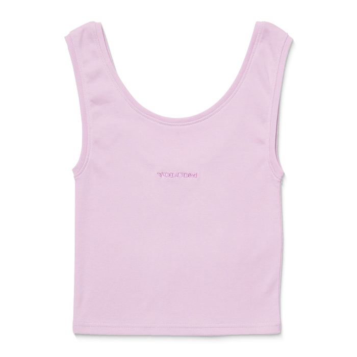 VOLCOM VOLCOMSTONE TIGHT TANK IRIS PURPLE XS