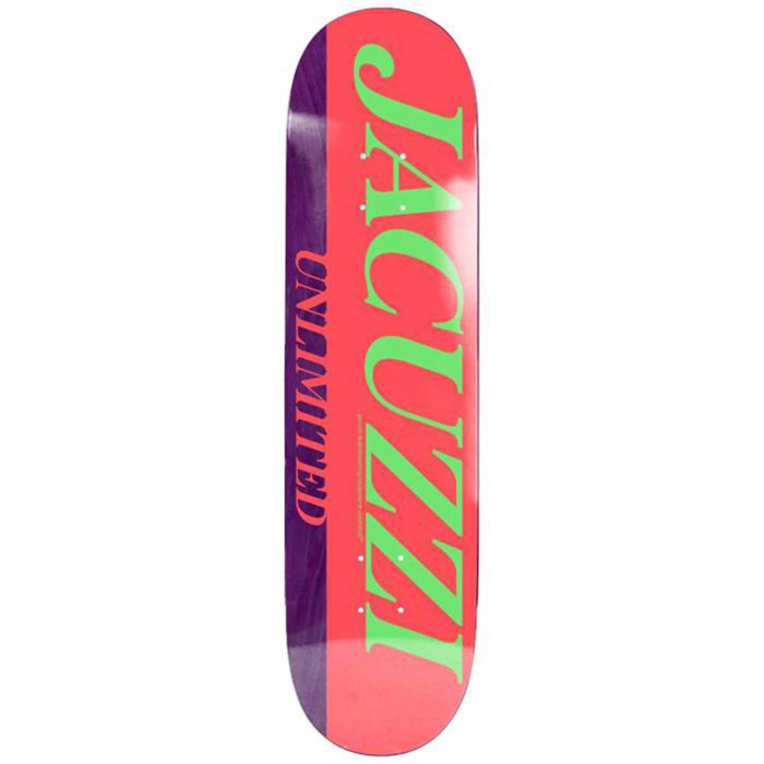 JACUZZI FLAVOR 8.5" DECK RED/ PURPLE 8.5"
