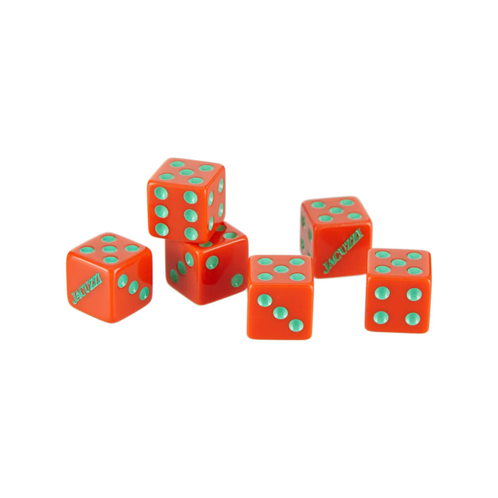 JACUZZI SNAKE EYES LOADED DICE SALMON UNI