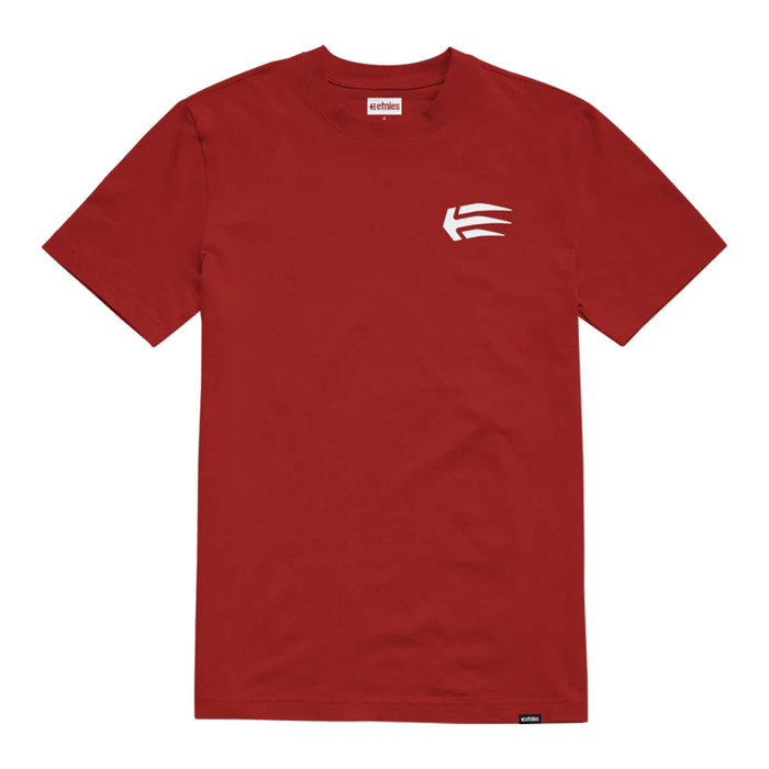 ETNIES JOSLIN KIDS TEE RED/WHITE M
