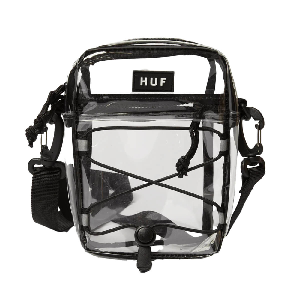 HUF BOWERY SIDE BAG CLEAR UNI