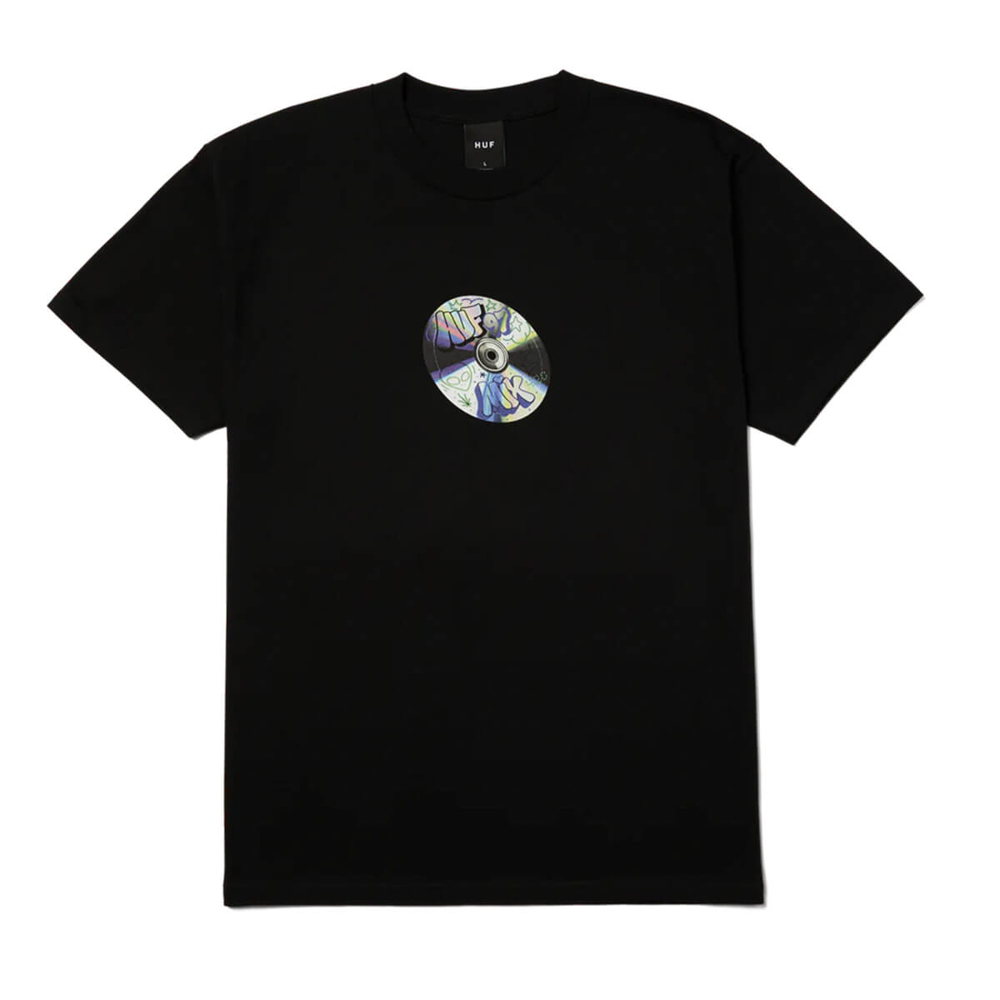HUF PLAYLIST T-SHIRT BLACK S