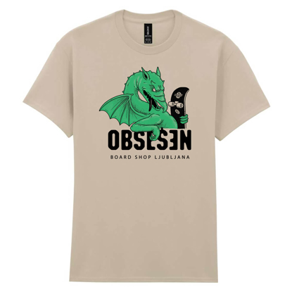 OBSESSION DRAGON BRIDGE T-SHIRT SAND M