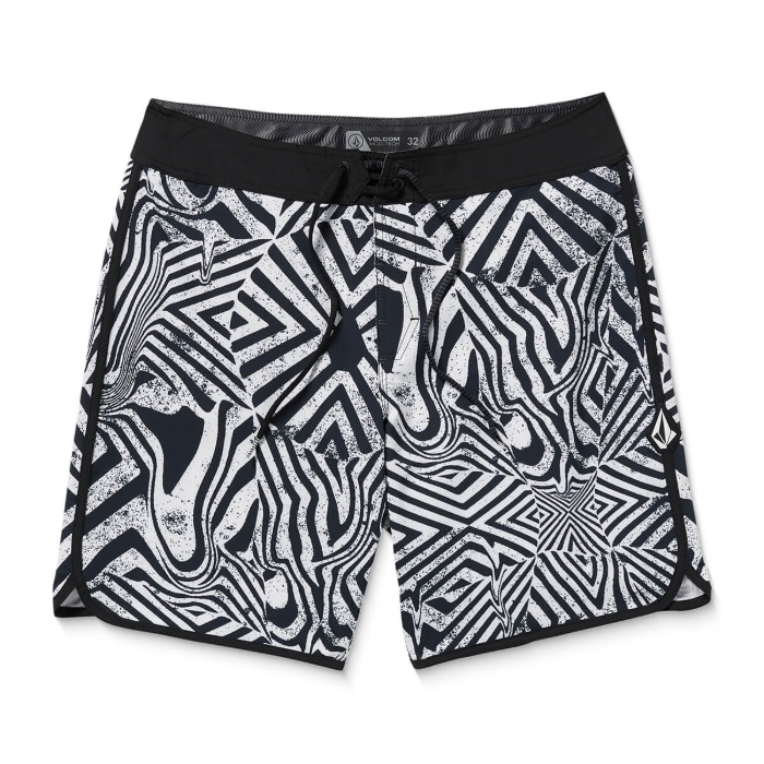 VOLCOM INFUSE SCALLOP MOD 19" WHITE BLACK 32