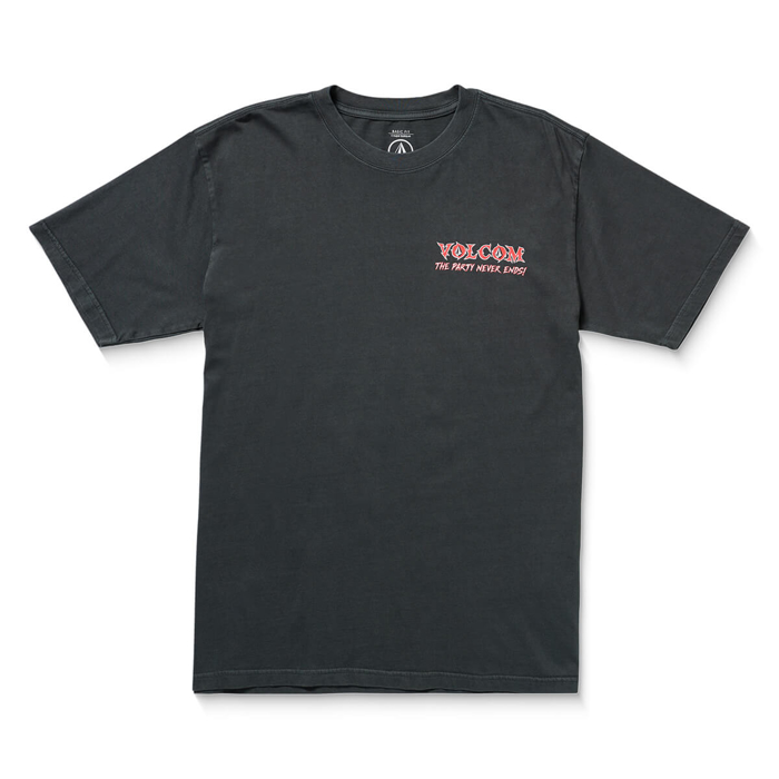 VOLCOM NEVER ENDS T-SHIRT STEALTH L