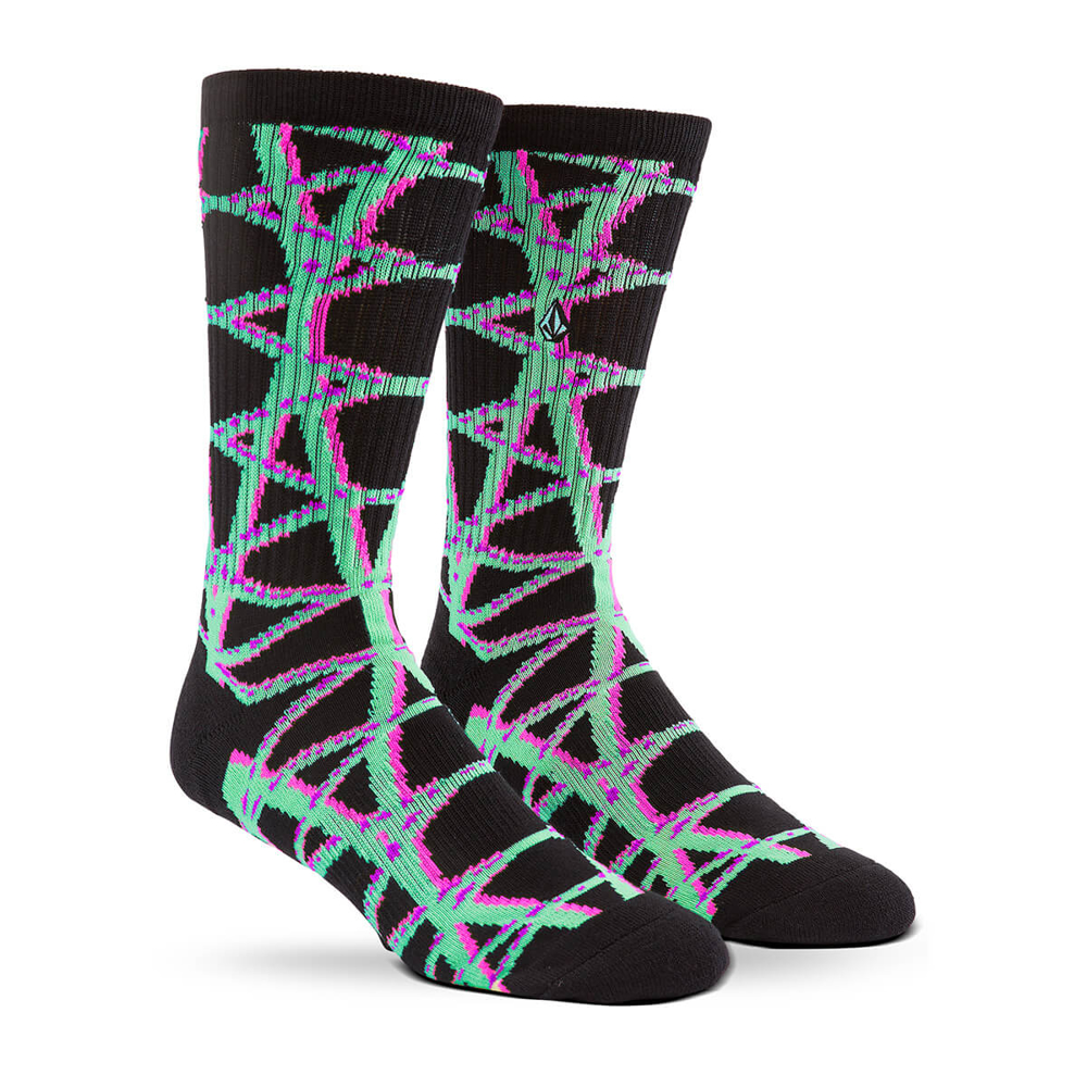 VOLCOM PRINTA STONE SOCK BLACK UNI