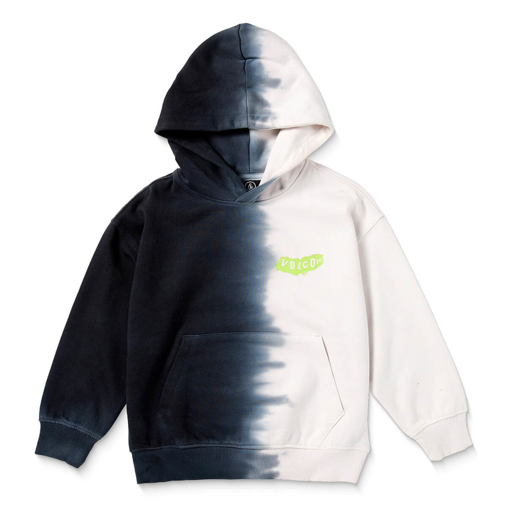 VOLCOM GRAFFITI SMILE HOODIE KID BLACK WHITE S