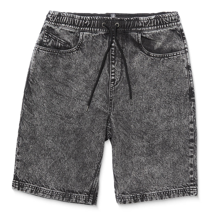VOLCOM FREAZY LOOSE EW SHORT 22" LIGHT ACID BLACK L