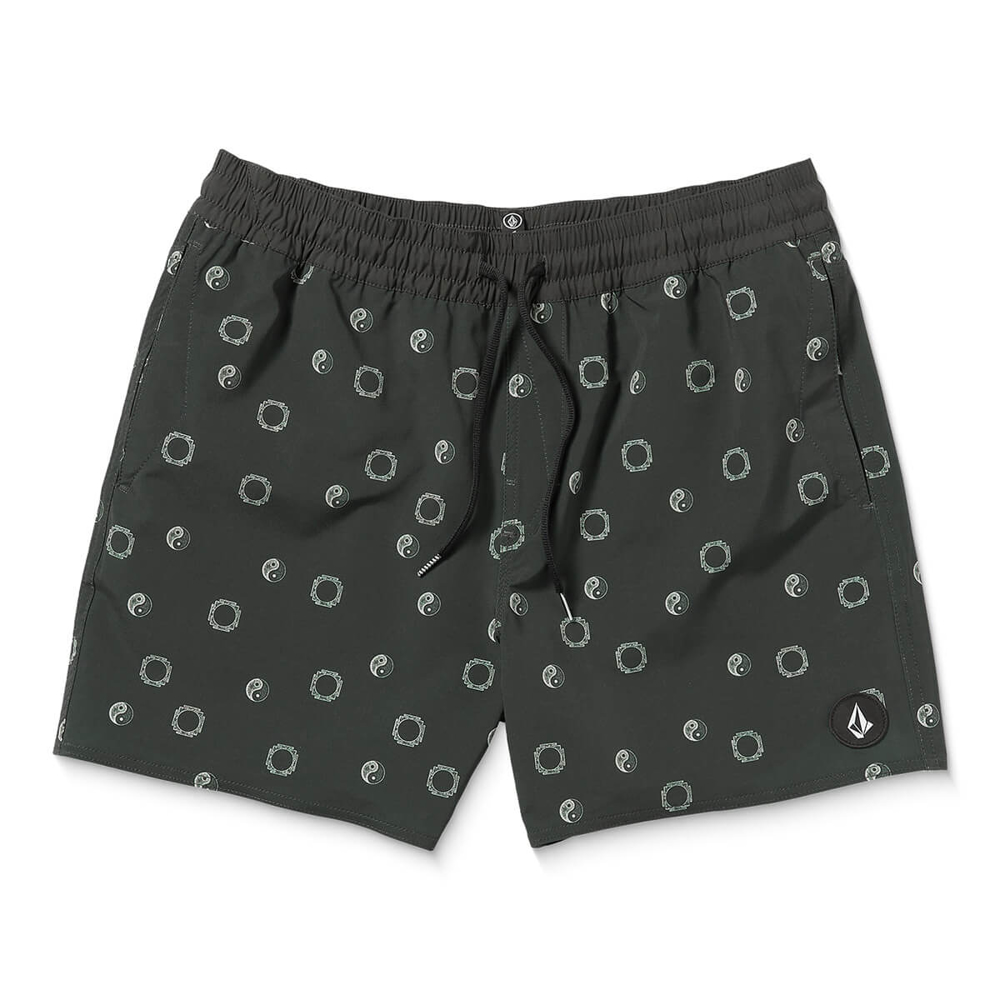 VOLCOM LIDO PRINT TRUNK 16" STEALTH M